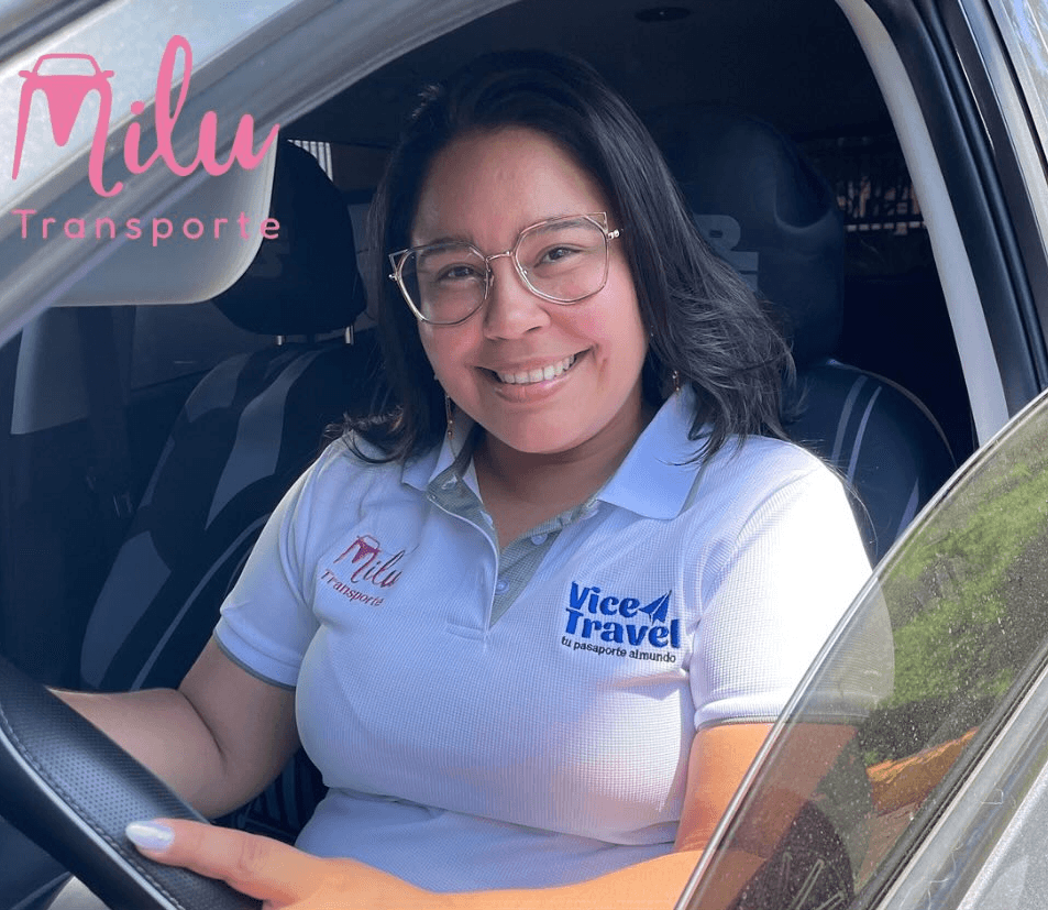 Conductora verificada Milú Transporte